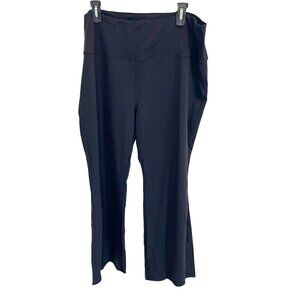NEW Halara Black High Rise Straight Leg Yoga Pants Athleisure - Size 3X